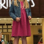 Goodwill Kansas News Article December 2017 Winter Fashion Thrift Clair Pink Dress